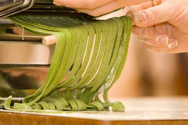 Leer zelf verse pasta maken in het pastamuseum in Rome