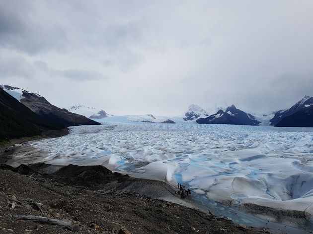 Wandelen over de Perito Moreno gletsjer