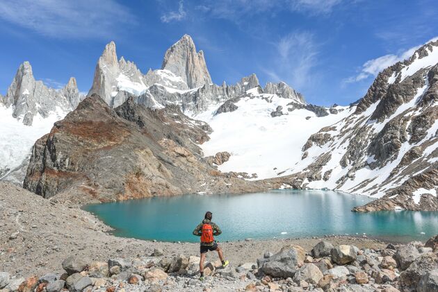Ga hiken in Patagoni\u00eb, in het zuiden van Argentini\u00eb