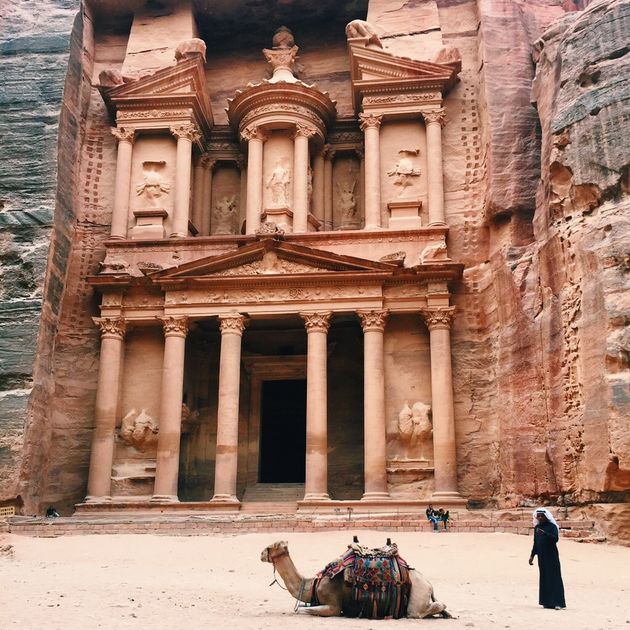 Al Khazneh, de indrukwekkende schatkamer van Petra