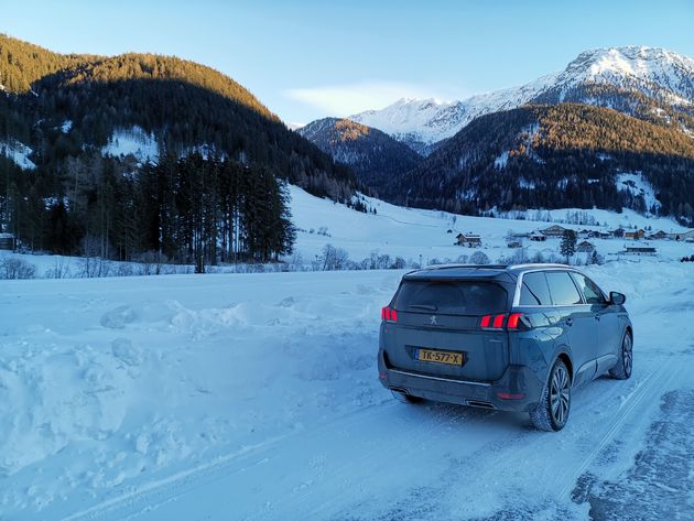 Rijden met de Peugeot 5008 door de Alpen in Zuid-Tirol