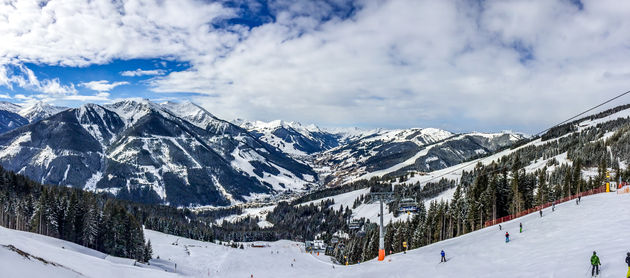 De pistes liggen er mooi bij!