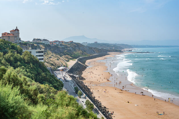 Plage de la C\u00f4te des Basques