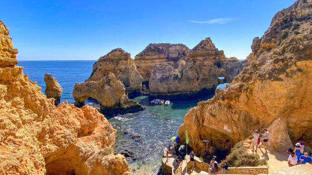 Ponta da Piedade, een van de populairste plekken in de Algarve