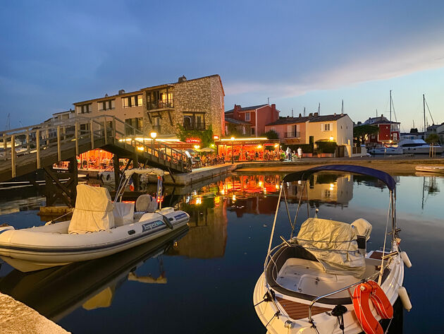 Uit eten in Port Grimaud: volop keus maar niet bepaald haute cuisine