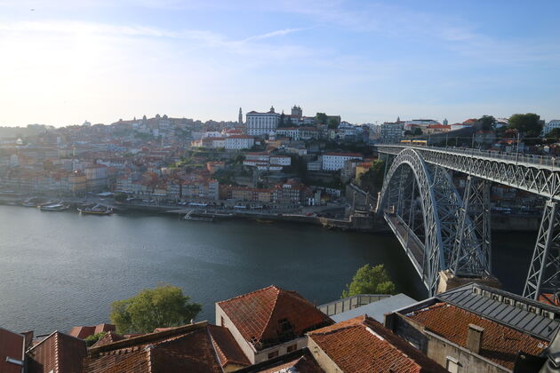 <em>Uitzicht op de stad Porto vanaf Gaia aan de overkant.<\/em>