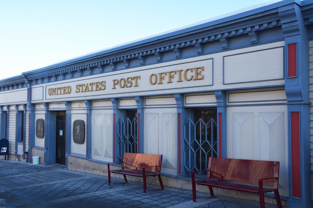 Het postkantoor van Park City geeft de authentieke sfeer van Main Street goed weer.