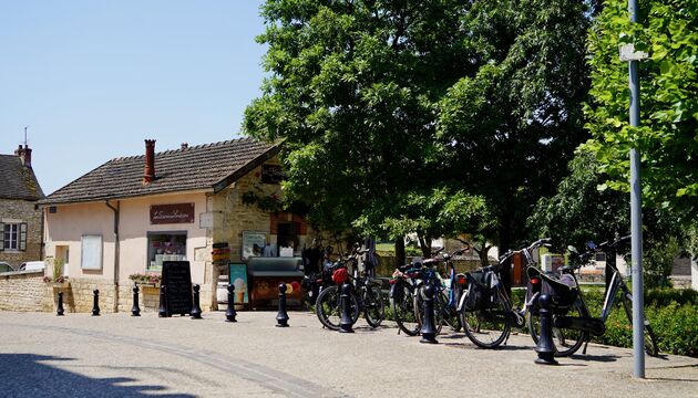 Puligny-Montrachet is ook populair onder fietsers. De fietstassen hebben zeker een bijbedoeling