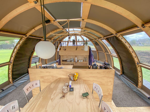 Dit is hoe glamping bedoeld is