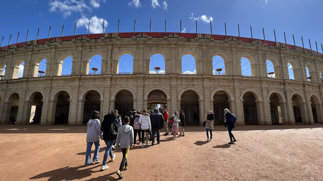 De prachtige Arena of Amfitheater, de plek waar Galliers en Romeinen strijden