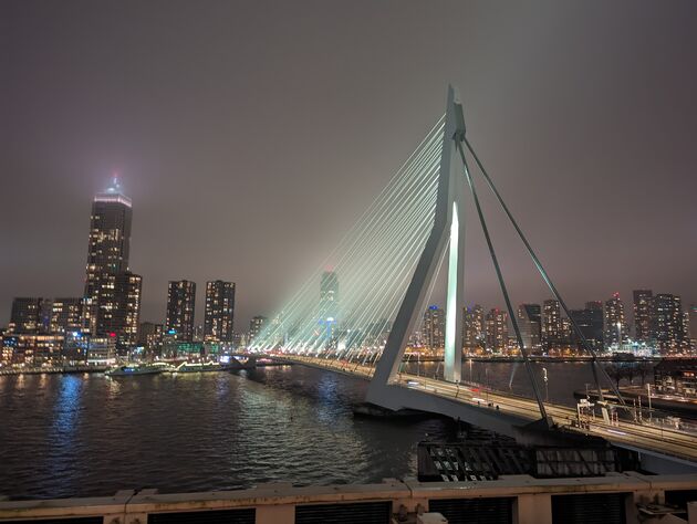 De Erasmusbrug is het icoon van Rotterdam