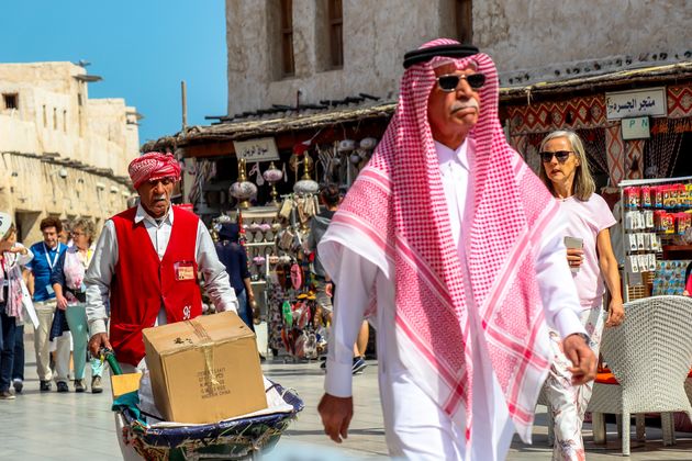 Een van de mooiste soeks vonden we in Doha stad