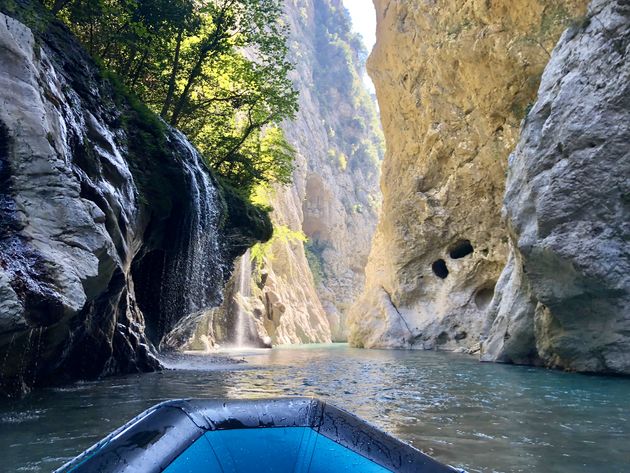 Raften op de Arachthos rivier is een van de leukste dingen die je in Epirus kunt doen