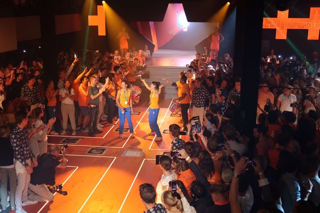 Feestje in het Holland Heineken Huis met gouden medailles