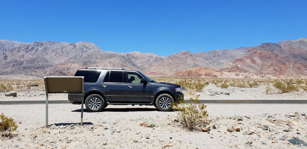 Roadtrippen door Death Valley deden we zo..