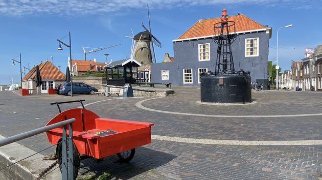 Op de dijk bij Zierikzee