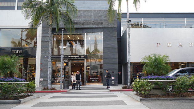Luxe shops met een eigen architectuur