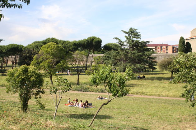 Park Appia Antica is niet echt toeristisch