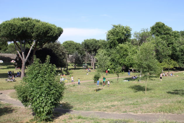 Een oase van rust in Rome