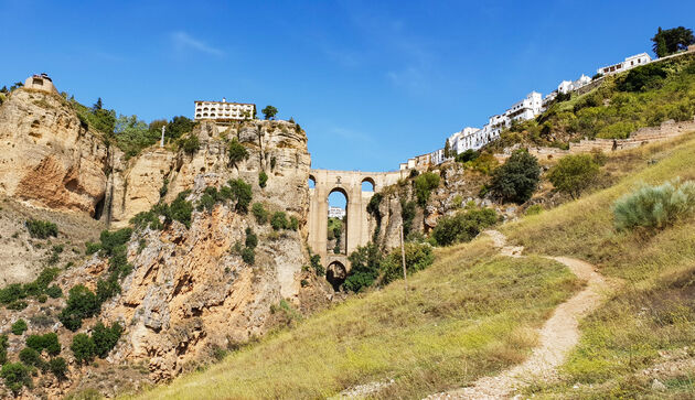De bruggen van Ronda zijn een van de must-sees in Andalusi\u00eb 