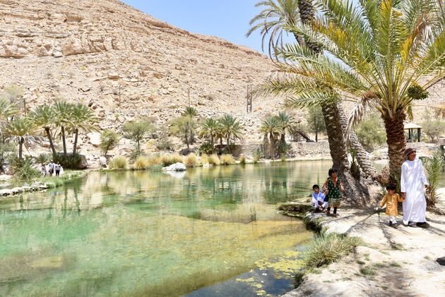 Wadi Bani Khalid, een oogverblindende oase