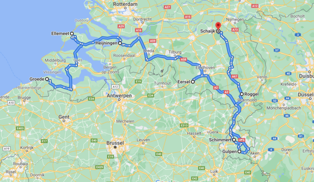 De perfecte route voor een camper roadtrip door Zuid-Nederland