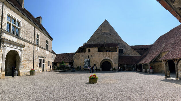 Binnenin het Clos de Vouget vindt je een openlucht museum over de Bourgogne