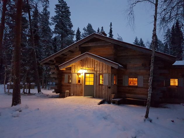 De avond valt, -9 graden in  je t-shirt foto`s maken en geen kou voelen