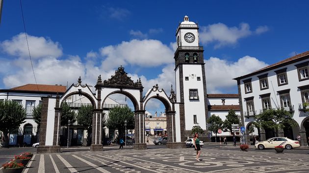 Centrum van Ponta Delgada
