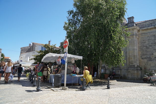 Weekmarkt in Saint Pierre d`Oleron