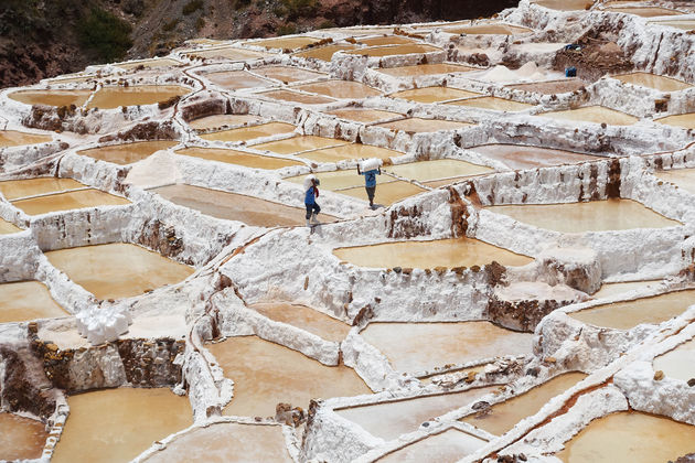 De indrukwekkende zoutvelden Salinas de Maras