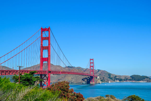 Fietsen over de Golden Gate Bridge in San Francisco; dat moet je een keer doen