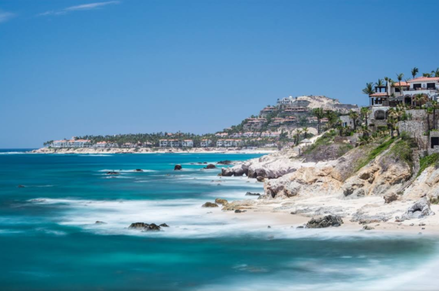 Zon, zee en strand in San Jose del Cabo - Mexico\u00a9 Google Maps