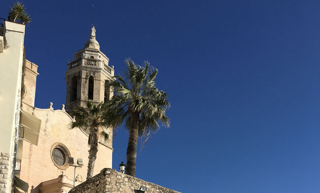 Het gezicht van Sitges: de kerk Sant Bartomeu i Santa Tecla