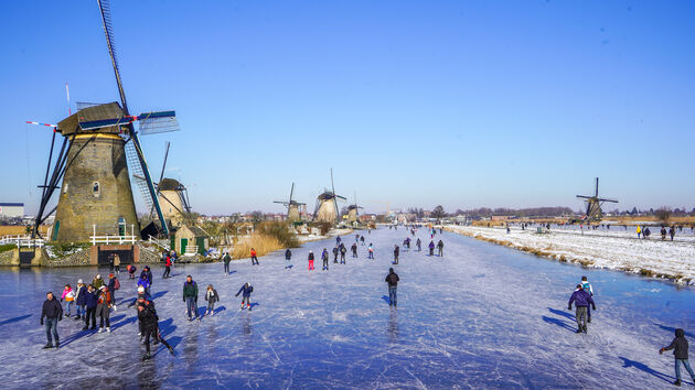 Schaatsen in een decor van UNESCO werelderfgoed