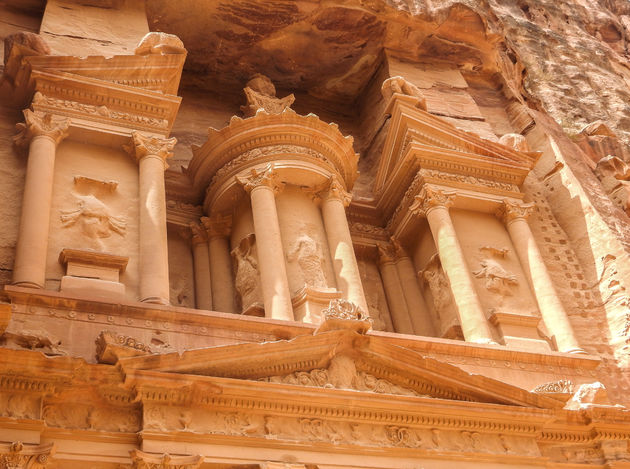 Al Khazneh, de schatkamer, is een van de hoogtepunten van Petra!