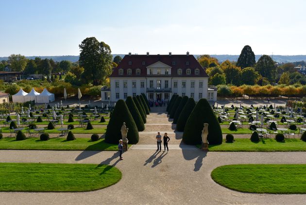 Het historische Schloss Wackerbarth