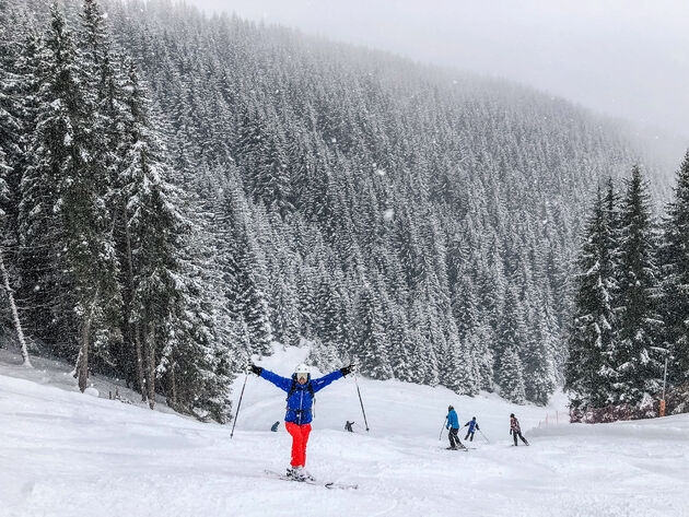 De Sella Ronda ski\u00ebn in de sneeuw: mooier wordt het niet!
