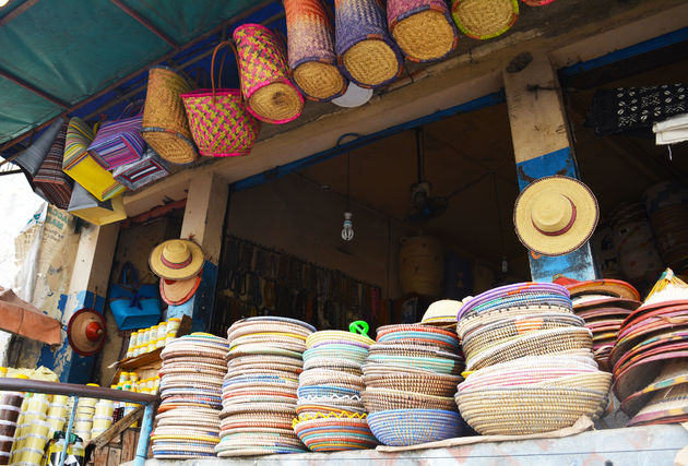 Souvenirs shoppen in Dakar