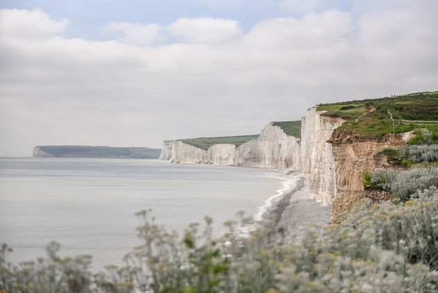 Uitzicht op de Seven Sisters vanuit Birling Gap