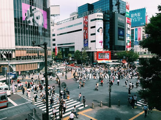 Shibuya Crossing: het drukste kruispunt van Tokyo