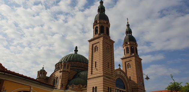 De Orthodoxe kerk bekend als de `Heilige Dreifaltigkeits Sibiu`