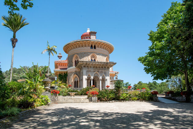 Het prachtige paleis van Monserrate in Sintra