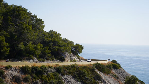 De prachtige route van Sitges naar Castelldefels