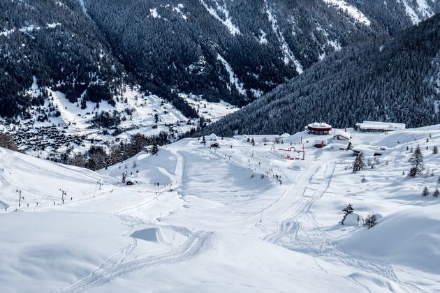 Grimentz is het ideale familiegebied \u00a9 Romain Daniel