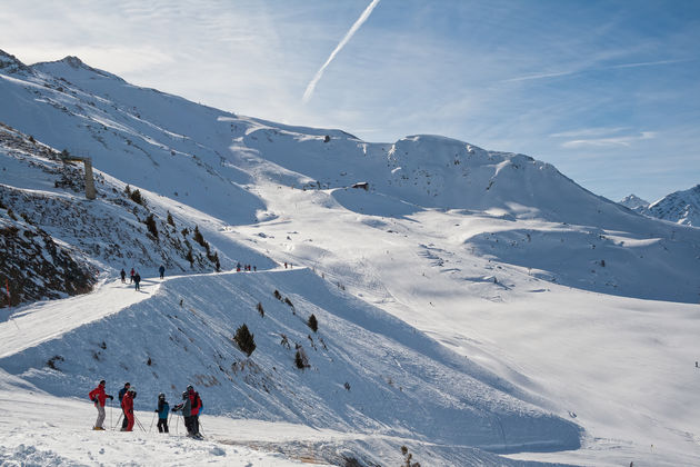 Les Quatre Vall\u00e9es is het mooiste skigebied van Zwitserland\u00a9<span class=\
