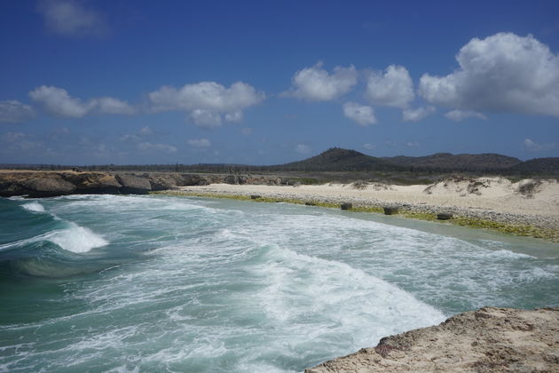 Slagbaai is ruim 6.000 ha groot en beslaat de gehele noordkop van Bonaire.