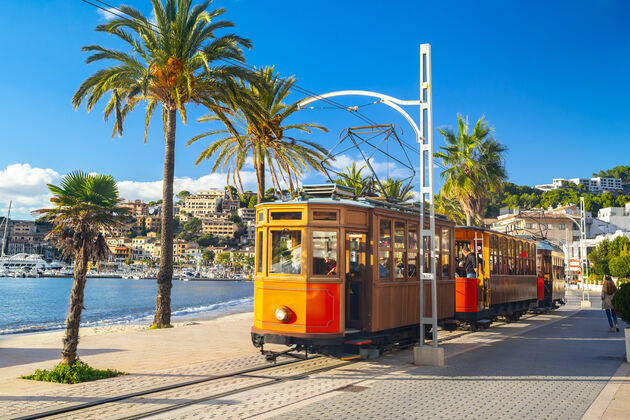 Met het beroemde treintje van Palma naar Soller\u00a9 proslgn - Adobe Stock