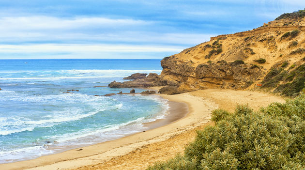 Het verlaten strand Sorento op Mornington PeninsulaFoto: Stokaji - Adobe Stock