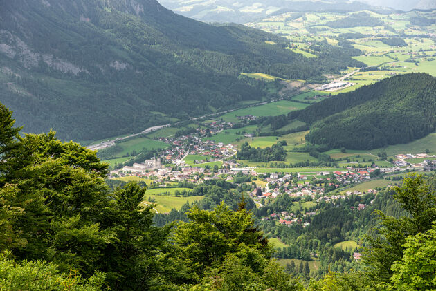 Uitzicht op Spital am Pyhrn